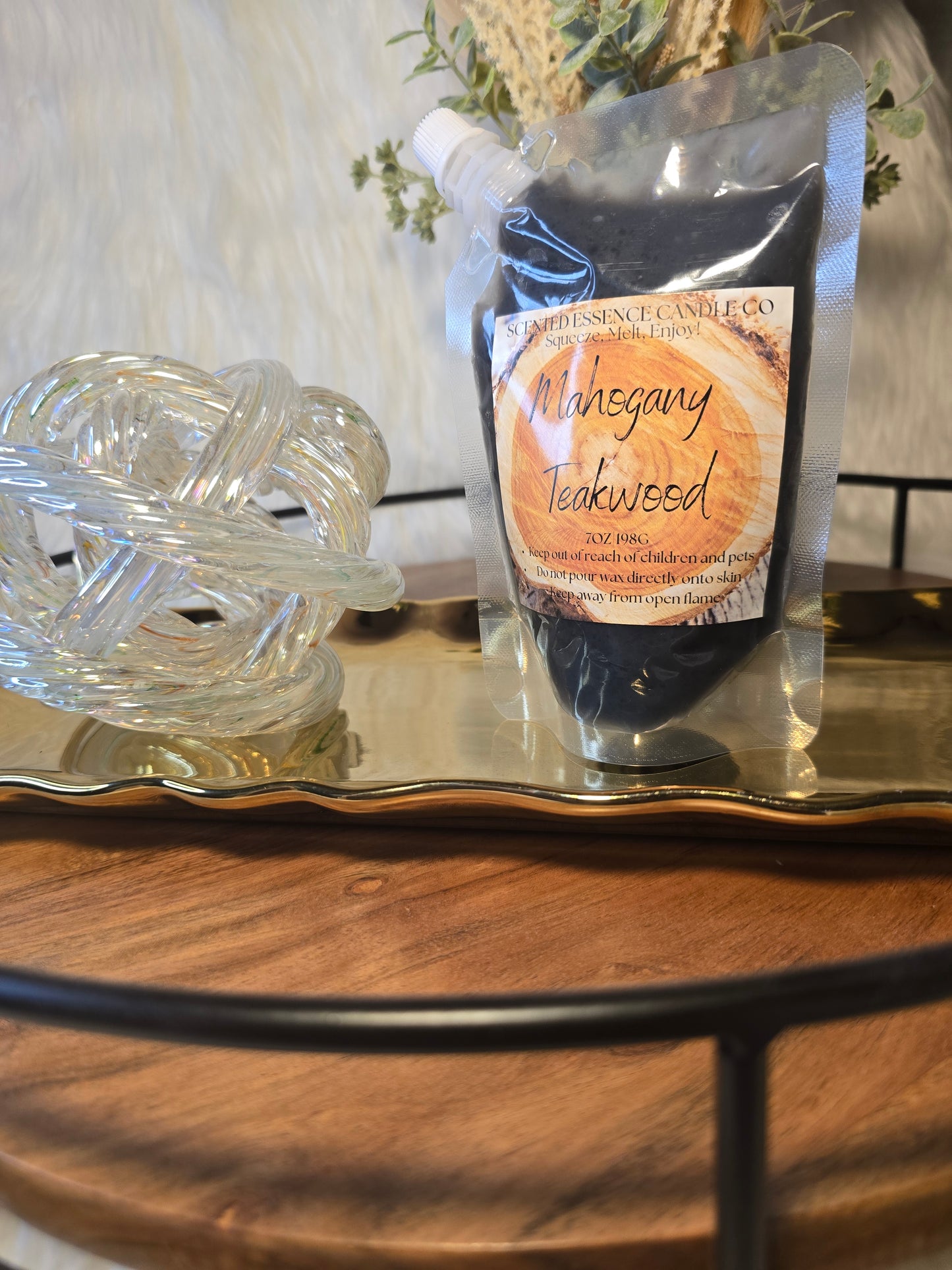 Mahogany Teakwood Squeezable Wax