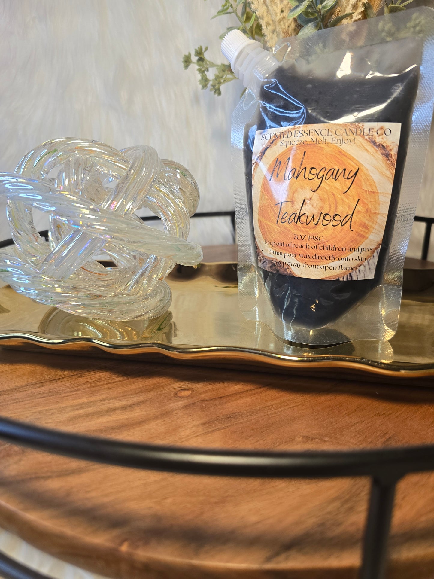 Mahogany Teakwood Squeezable Wax