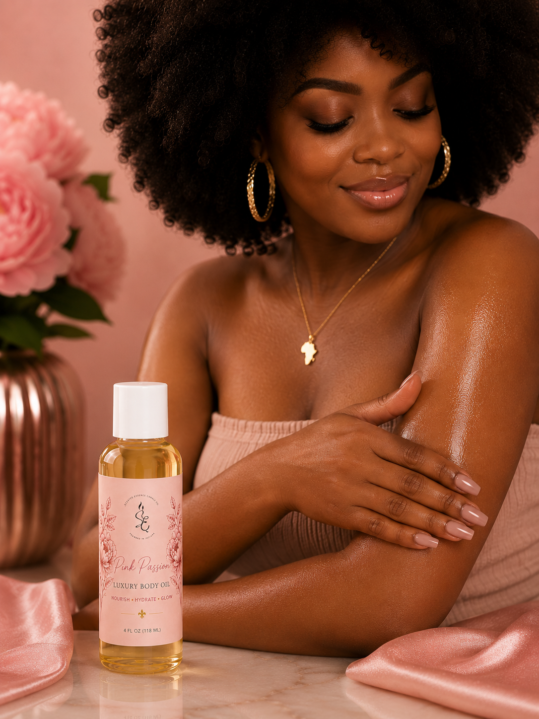 Pink Passion Luxury Body Oil