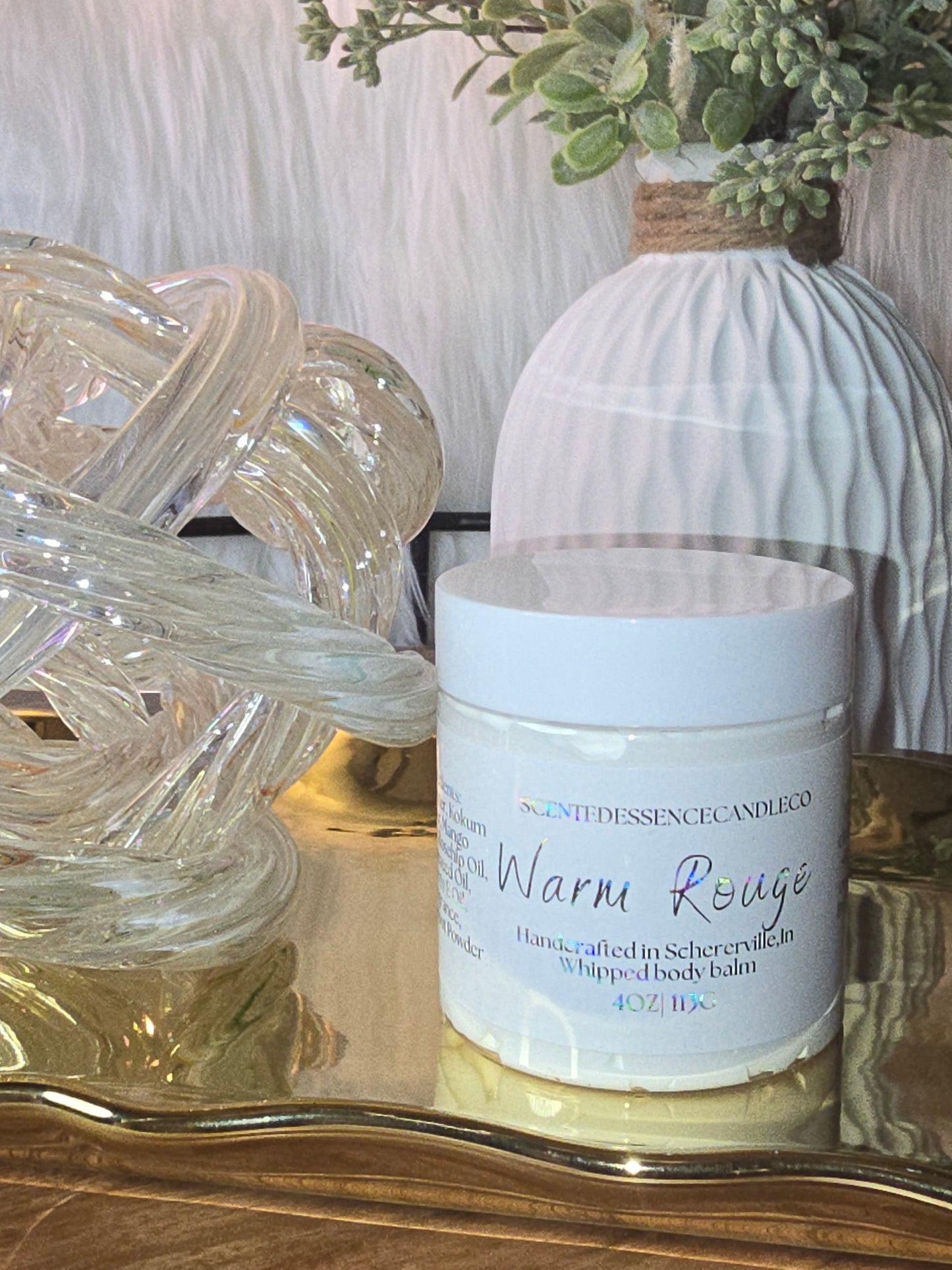 Warm Rouge Body Butter | Scented Essence Candle Co. - Scented Essence