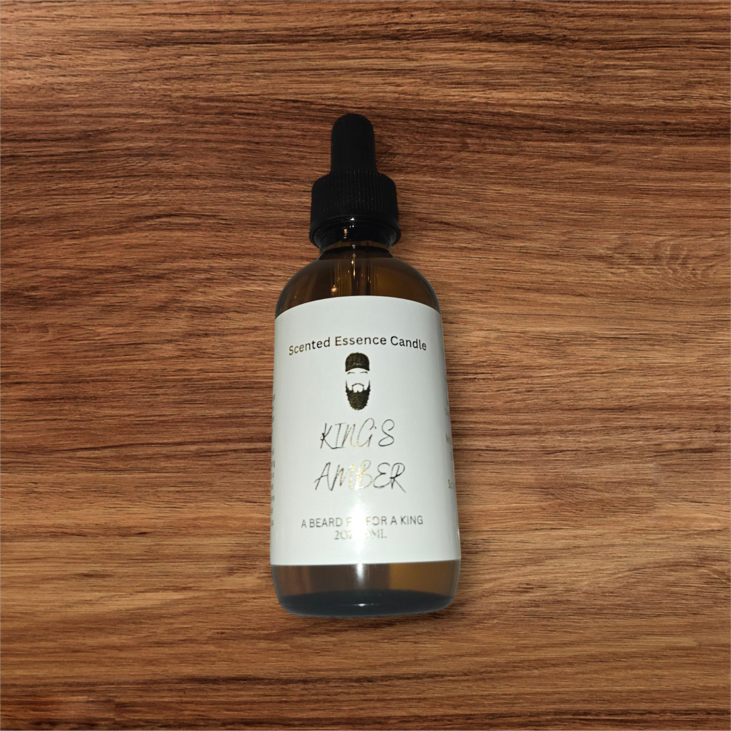 King's Amber Beard Oil - Scented Essence  