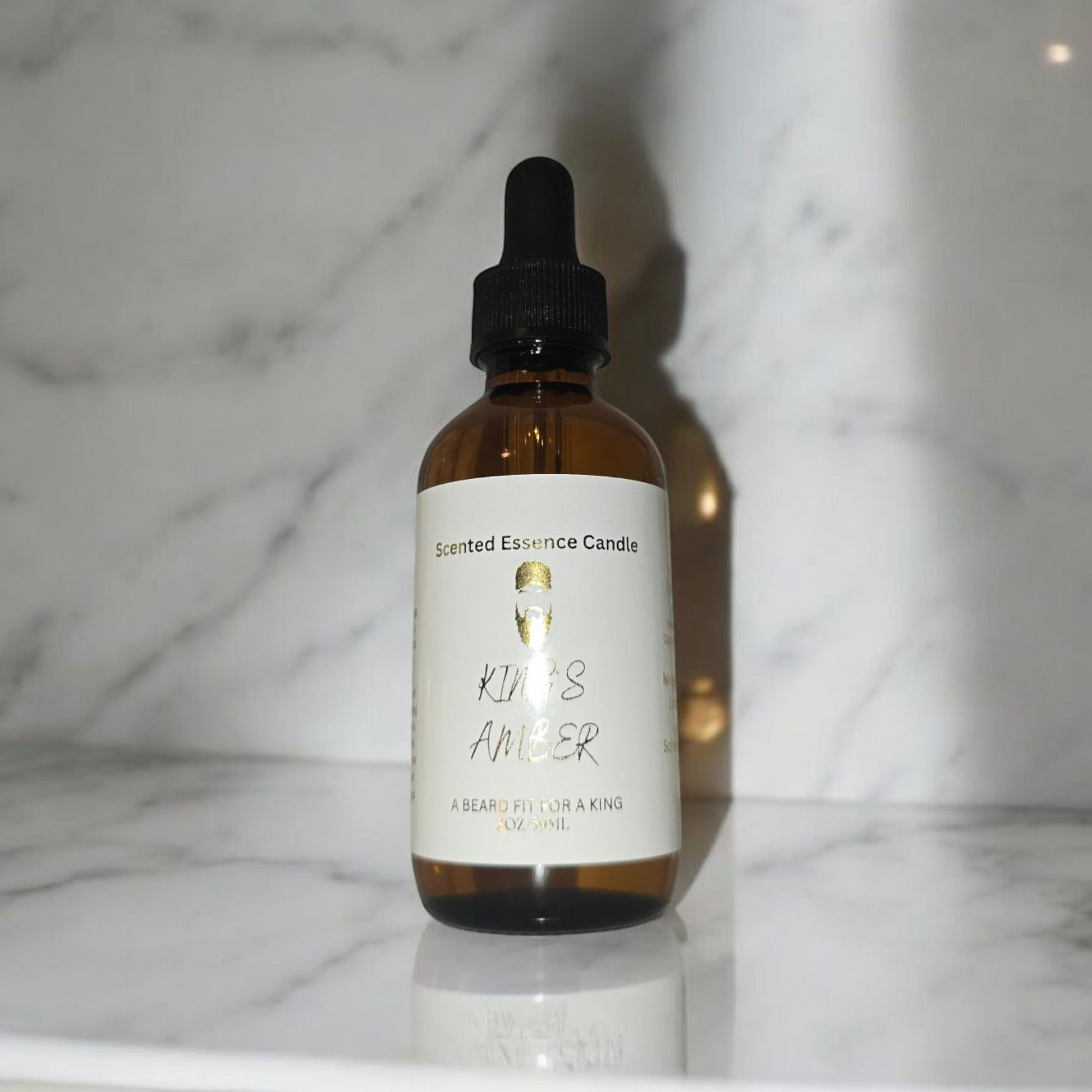 King's Amber Beard Oil - Scented Essence  