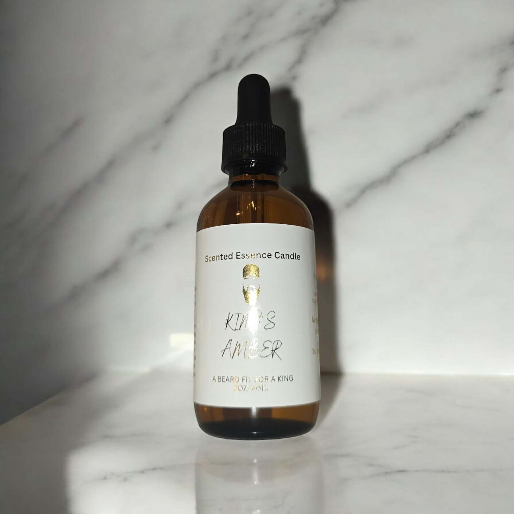 King's Amber Beard Oil - Scented Essence  