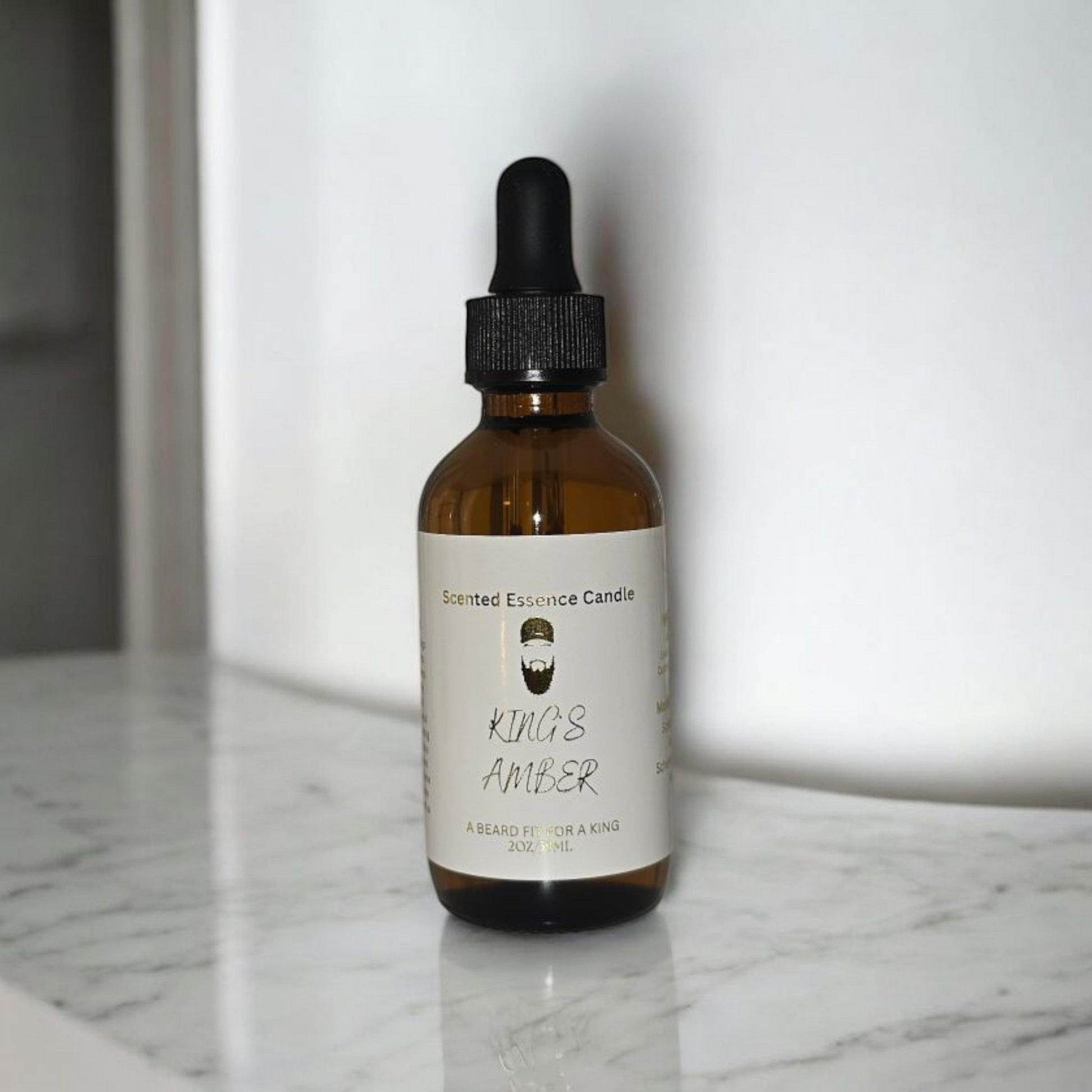 King's Amber Beard Oil - Scented Essence  