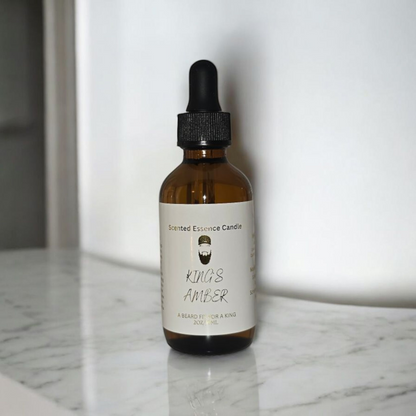 King's Amber Beard Oil - Scented Essence  
