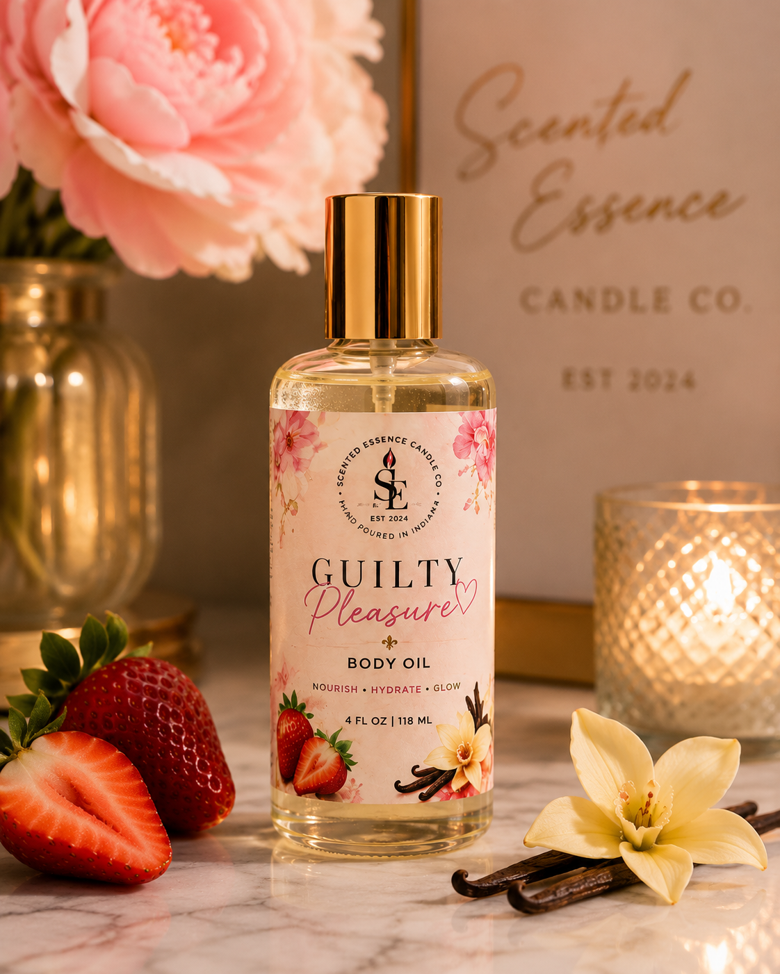 Guilty Pleasure Luxury Body Oil | Scented Essence
