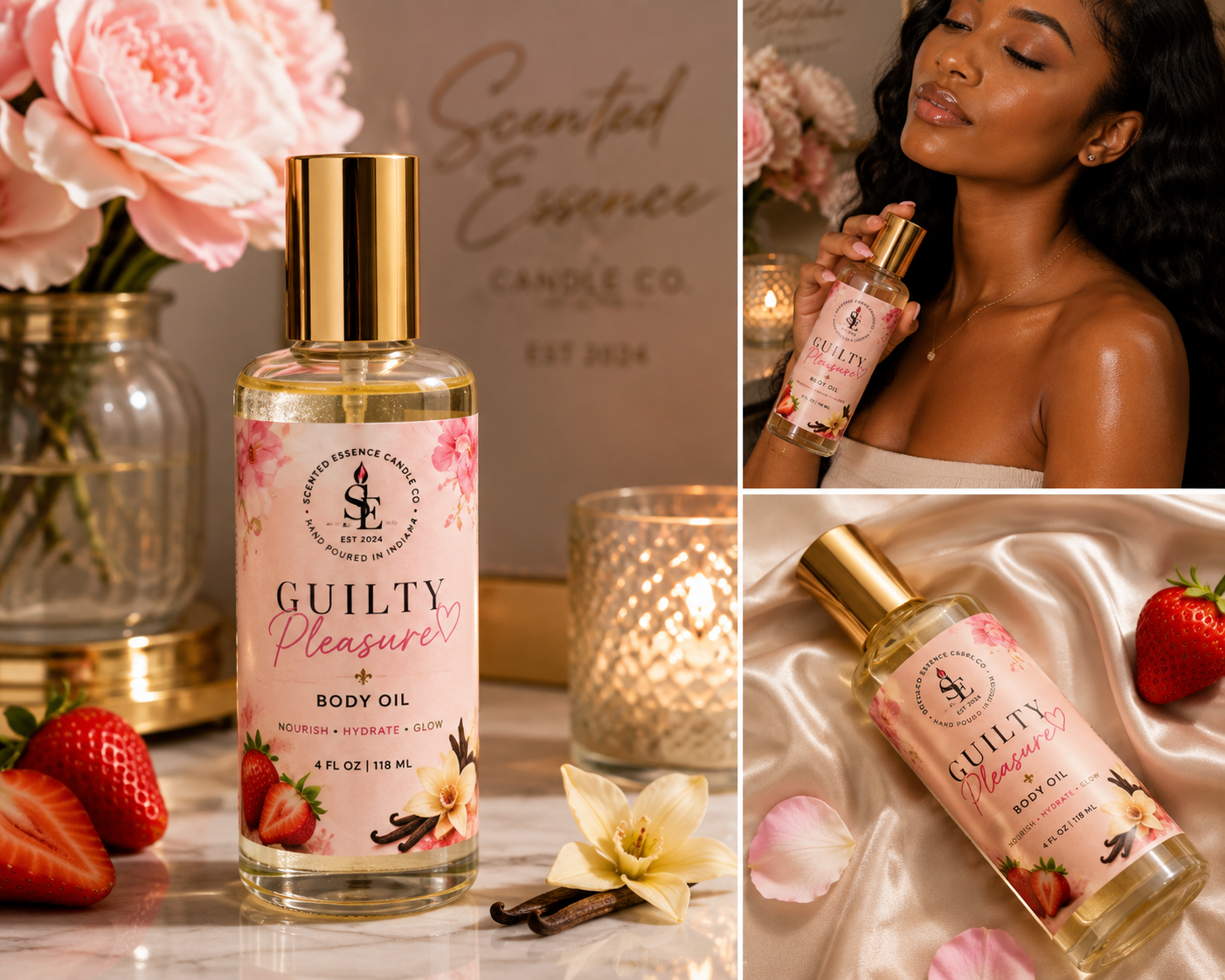 Guilty Pleasure Luxury Body Oil | Scented Essence