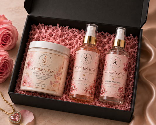 Stolen Kiss Body Care & Fragrance Set | Scented Essence