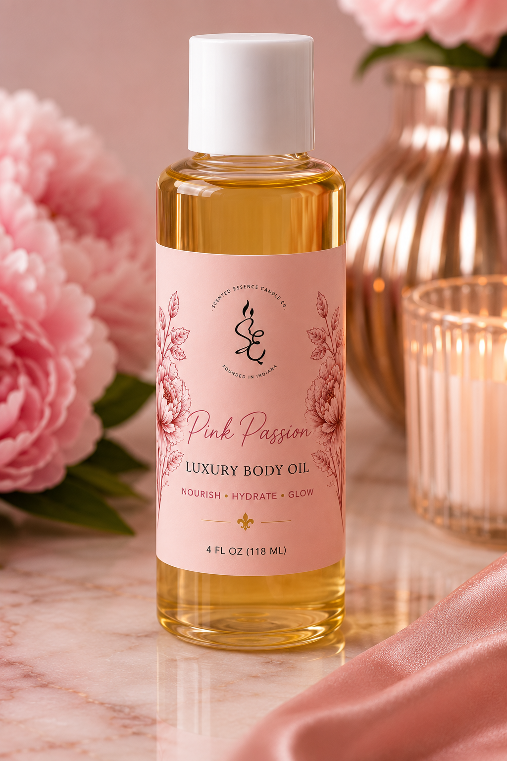 Pink Passion Luxury Body Oil
