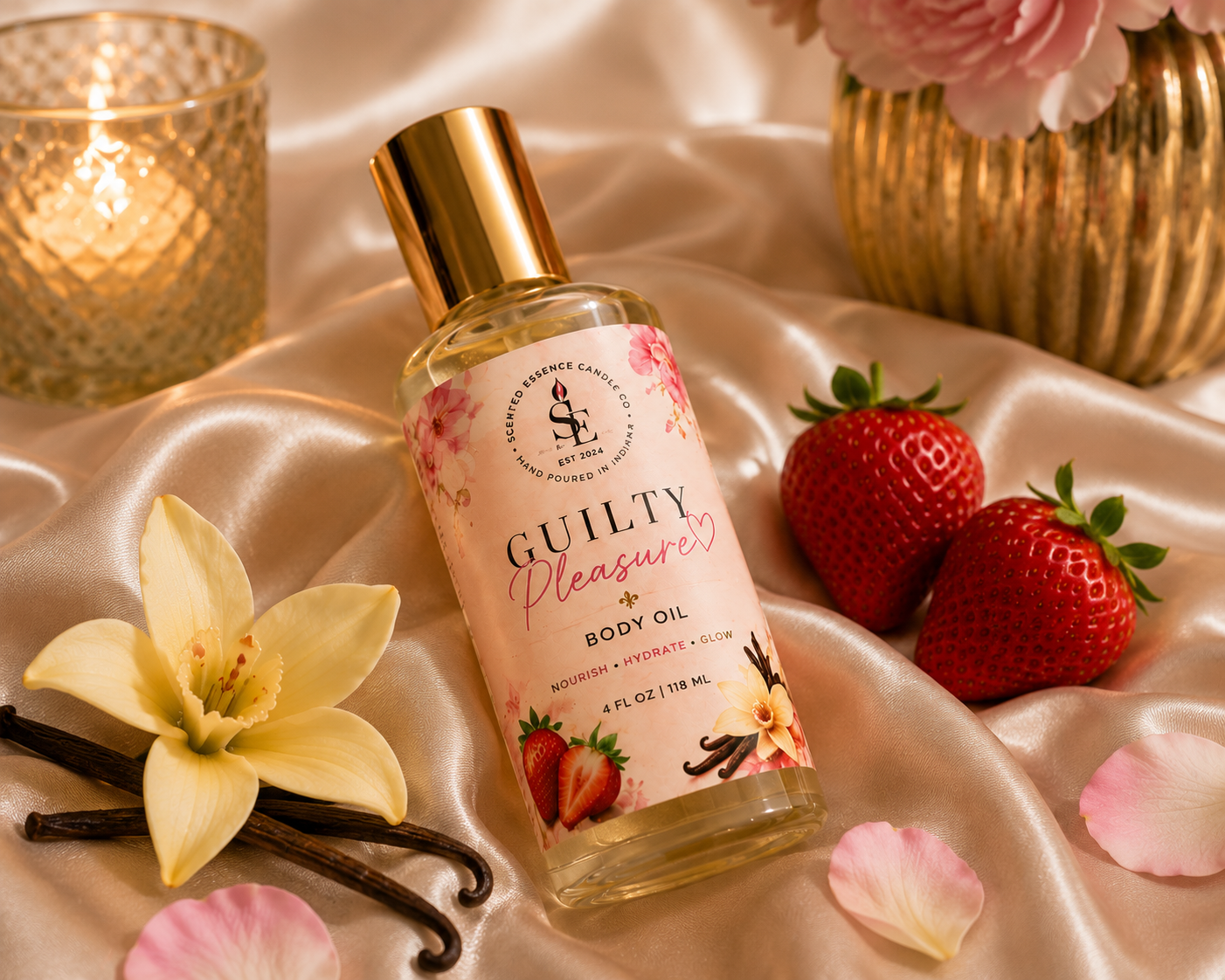 Guilty Pleasure Luxury Body Oil | Scented Essence