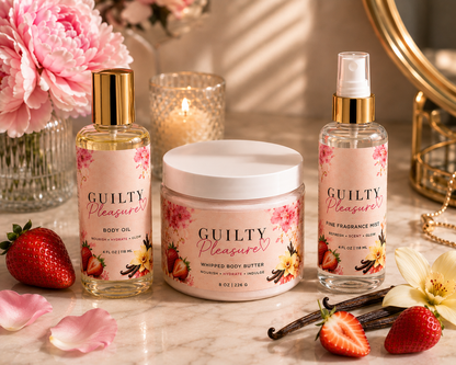 Guilty Pleasure Luxury Body Care & Fragrance Bundle