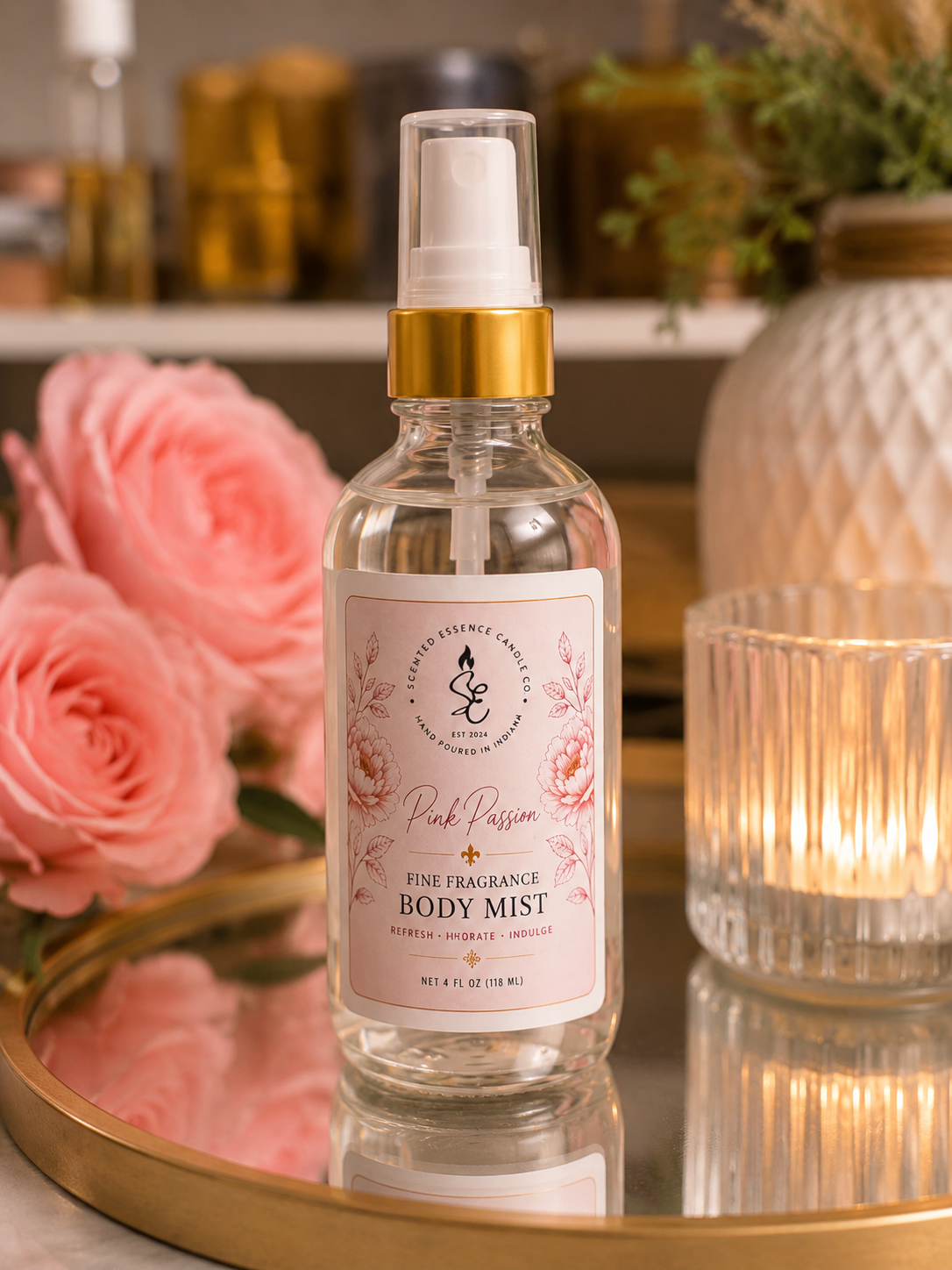 Pink Passion Fine Fragrance Mist|Scented Essence - Scented Essence  
