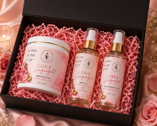 Love Language Body Care & Fragrance Set | Scented Essence - Scented Essence  